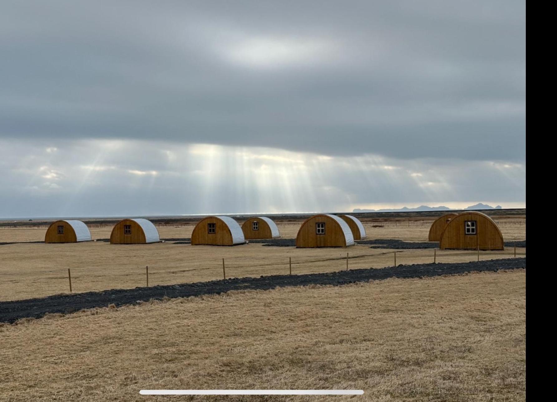 Starlight Camping Pods Hvolsvöllur Eksteriør billede